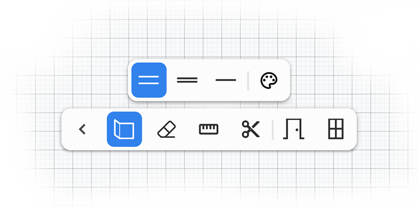 FormSketch FloorPlanner ToolbarA