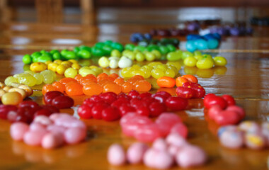 a rainbow assortment of jellybean candies sorted b 2024 05 27 00 55 34 utc